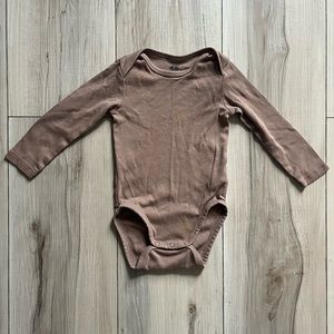 3/$20 H&M 6-9m Baby Organic Cotton Long Sleeve Onesie
